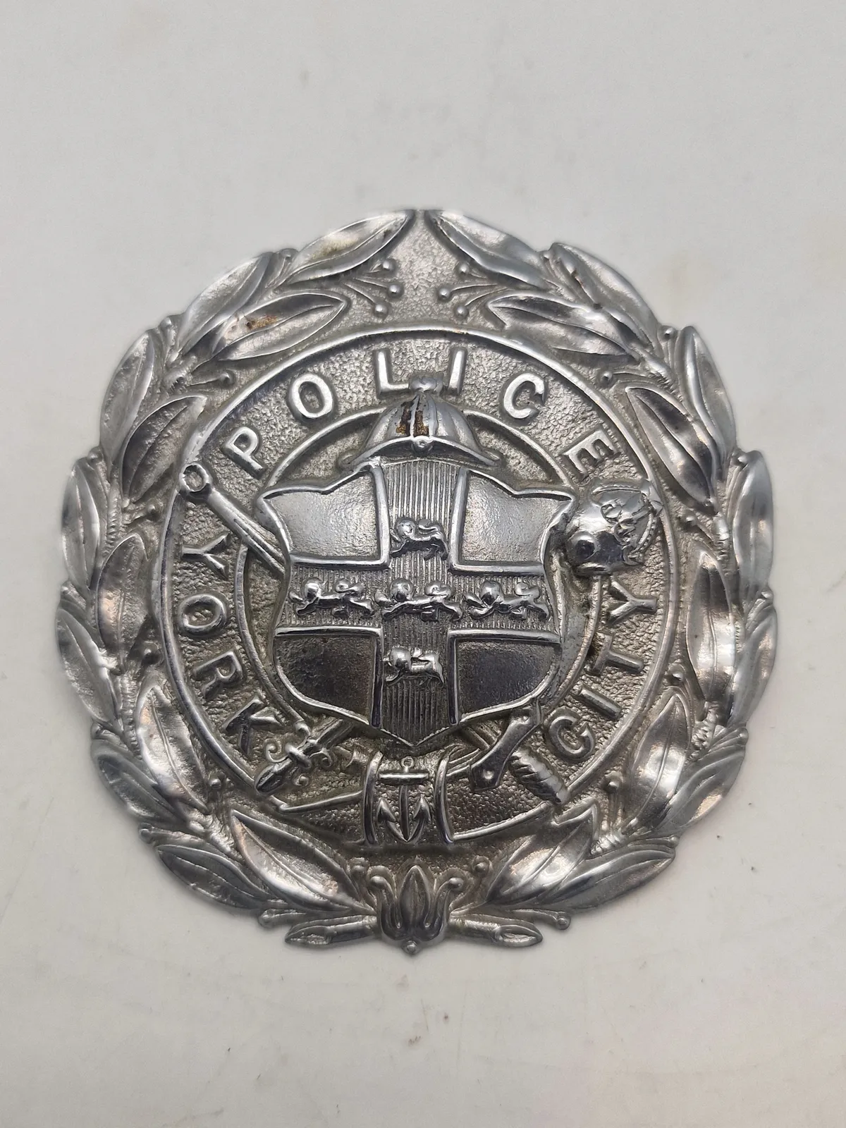 Originalt police badge - York City