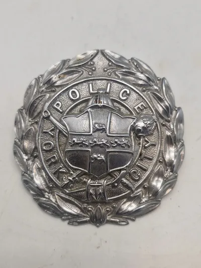 Originalt police badge - York City