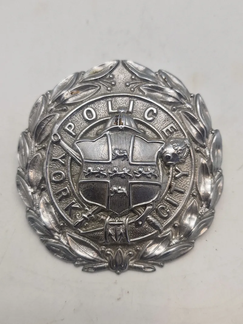 Originalt police badge - York City