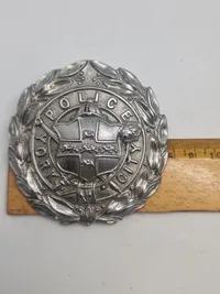 Originalt police badge - York City