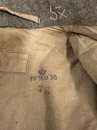 Sjælden original M23 Sergant feltuniform, i topstand, udleveret
