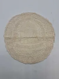 Original erindring fra den tyske olympiade i 1936 - smukt broderet