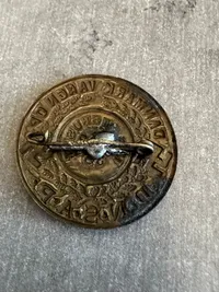 Ekstremt sjældent stort DNSAP mærke fra 1935