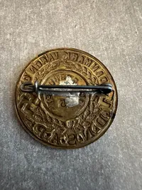 Ekstremt sjældent stort DNSAP mærke fra 1935