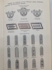 Godt opslagsværk om tyske uniformer, badges mm.