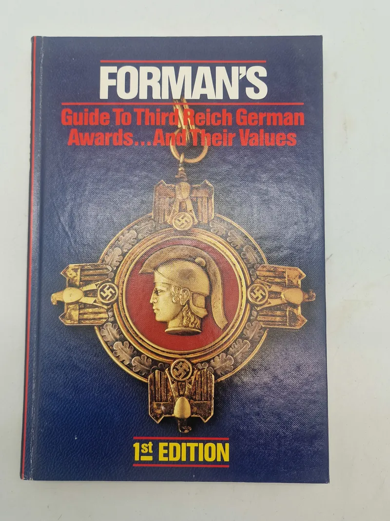 Godt opslagsværk om tyske abzeichens, badges mm.