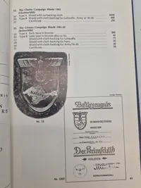 Godt opslagsværk om tyske abzeichens, badges mm.