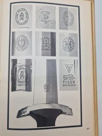 Godt opslagsværk om tyske daggerter, knive mm.