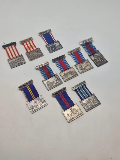 Samling medaljer 1864 march