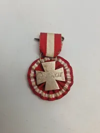 Samling militære pins og nåle