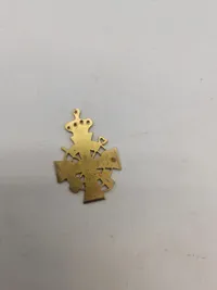Samling militære pins og nåle