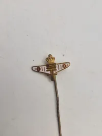 Samling militære pins og nåle