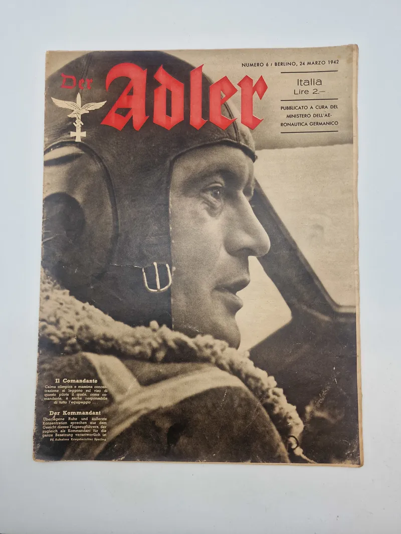 Originalt eks af “Der Adler”