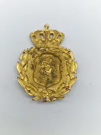 Originalt skjold fra den danske brigade i Sverige