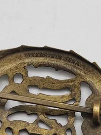 Originalt Deutsches Reichssportabzeichen (DRL) bronze med fremstiller
