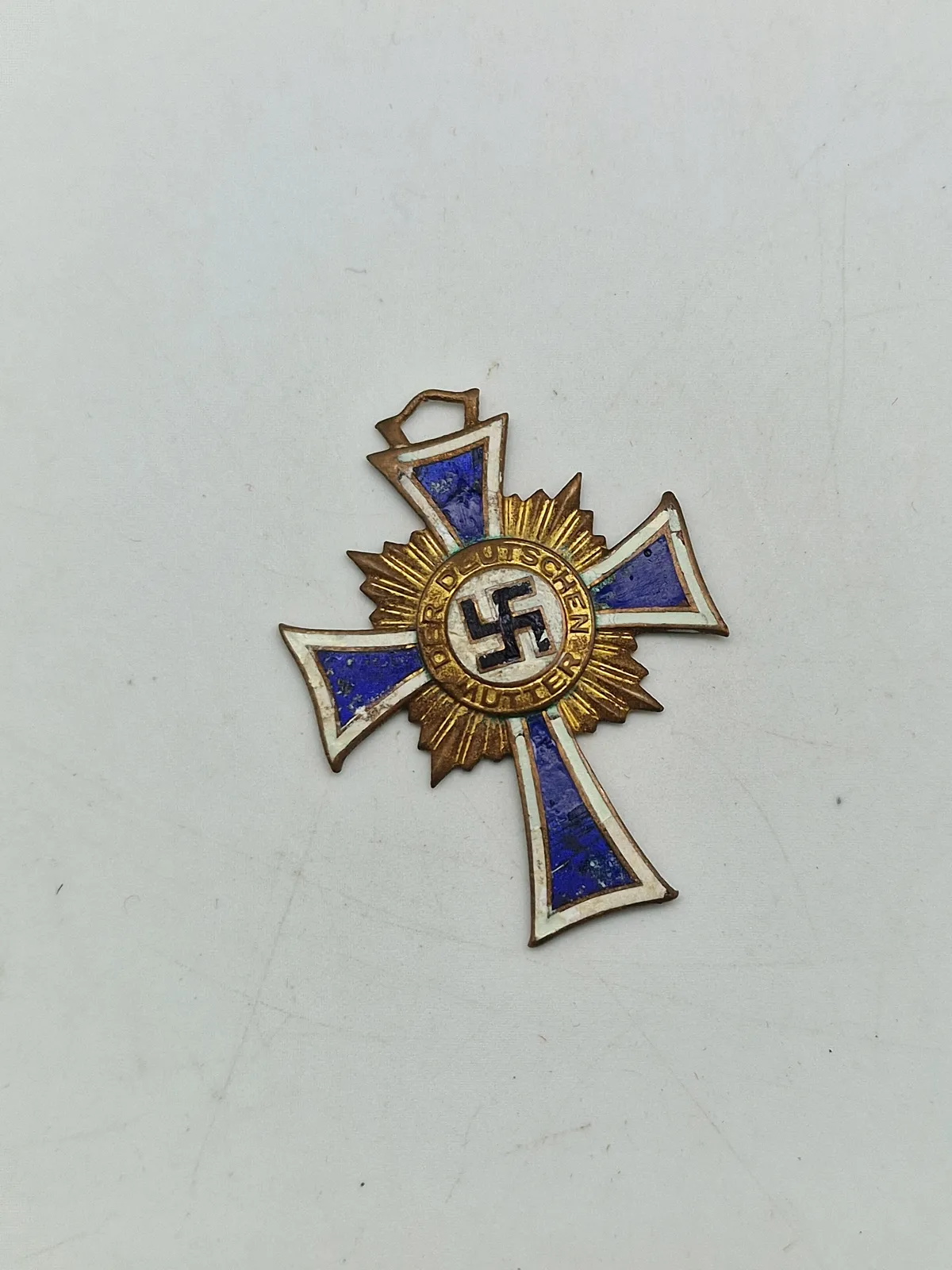 Originalt Mutterkreuz im Gold