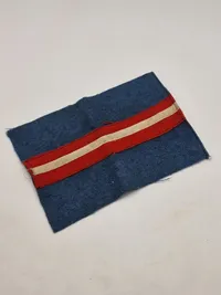Originalt armbind fra den danske modstandsbevægelse