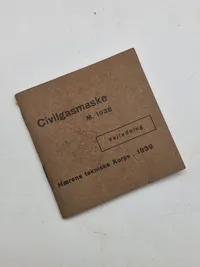 Original dansk civilgasmaske M/1938