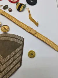 Lot diverse dansk militaria mm.