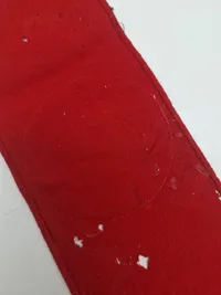 Originalt tysk Waffen-SS armbind (klippet af uniform) - fundet i dødsbo på Masnedø