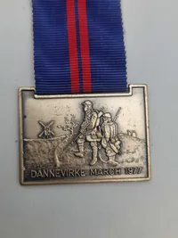 Samling medaljer 1864 march