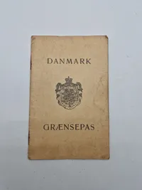 Originalt Sønderjyllands lot (Tønder) med bla kørekort og pas