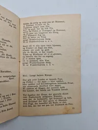 Originalt ww2 hæfte med 30 illegale sange