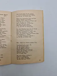 Originalt ww2 hæfte med 30 illegale sange