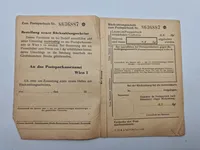 Originalt ww2 lot fra Deutsches Reichpost