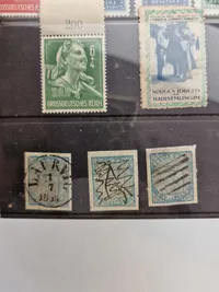 Lot originale tyske ww2 frimærker