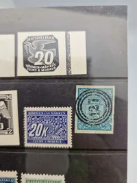 Lot originale tyske ww2 frimærker