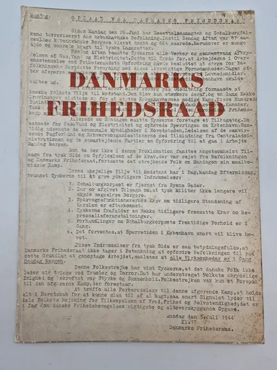 Original bog - Danmarks frihedsraad