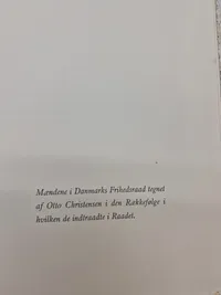 Original bog - Danmarks frihedsraad