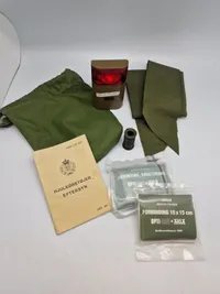 Samling diverse militaria