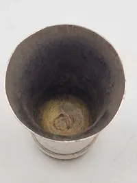 Tysk snapseglas lavet af 2 cm flakhylster - ww2