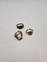 Lot fingerringe - sterlingsølv