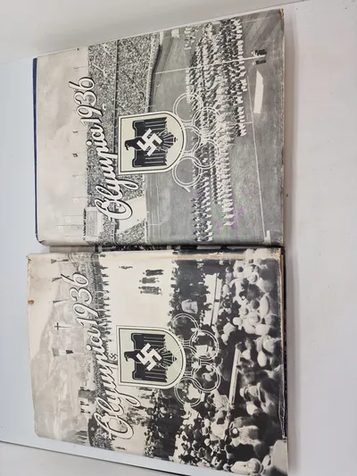 Sæt originale bøger fra olympiaden i 1936