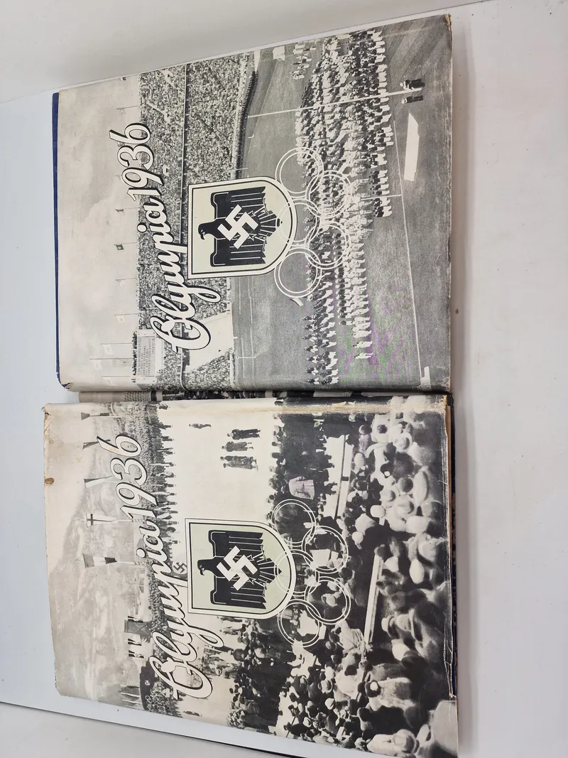 Sæt originale bøger fra olympiaden i 1936