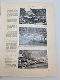 Sæt originale bøger fra olympiaden i 1936