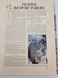 Sæt originale bøger fra olympiaden i 1936
