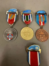 Medaljer de blå baretter