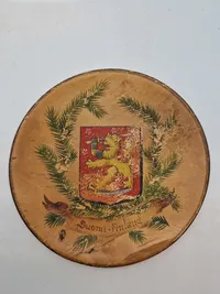 Træplaketter - hidrører fra dansk Finlands frivillig