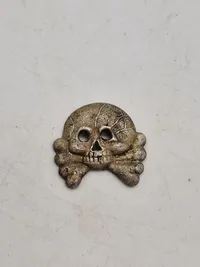 Originalt tysk ww2 panzer Totenkopf