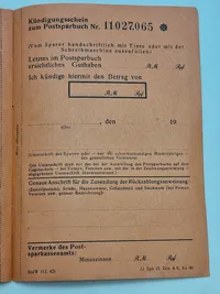 Originalt tysk hæfte - Deutsche Reich post