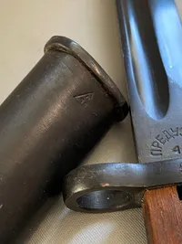 Original jugoslavisk nummerens bajonet fra 1944 - mint stand