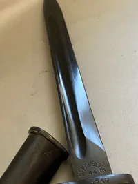 Original jugoslavisk nummerens bajonet fra 1944 - mint stand