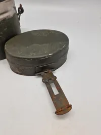 Originalt kogekar anvendt af den danske brigade i Sverige