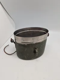 Originalt kogekar anvendt af den danske brigade i Sverige