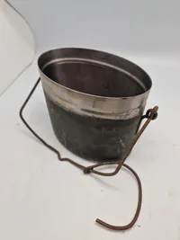 Originalt kogekar anvendt af den danske brigade i Sverige