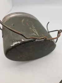 Originalt kogekar anvendt af den danske brigade i Sverige